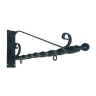                  Deluxe Decorative Twisted Scroll Bracket For Hanging Signs - 36"