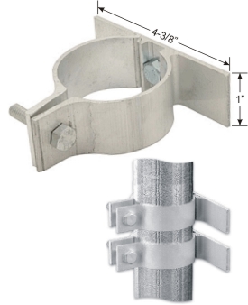 © Street Sign USA Post Post Brackets For Mounting 1 Sign