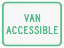 North Carolina State Specified Van Accessible Parking Sign