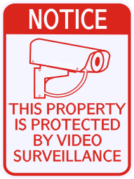 This Property Is Protected By Video Surveillance