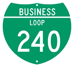 M1-2 Customizable Off-Interstate Loop Shield - 3 Digit Number