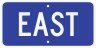 M3-2  East Directional Sign