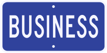 M4-3 Business Auxiliary Sign