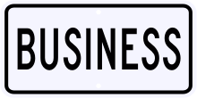M4-3 Business Auxiliary Sign