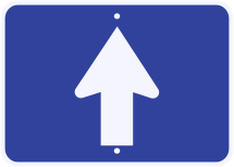 M6-3 Directional Arrow Sign