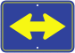 M6-4 Directional Arrow Sign