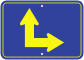 M6-6 Directional Arrow Sign