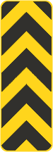 Type III OM3-C Chevron Object Marker Sign