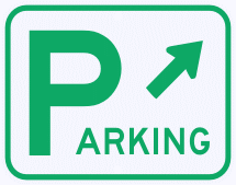 Parking Area Guide Sign