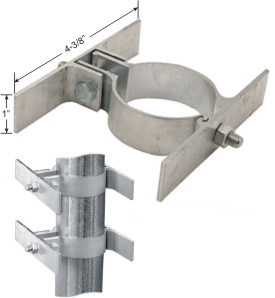 © Street Sign USA Post Post Brackets For Mounting 2 Signs