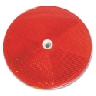 3 Inch Round Red Reflector/Delineator