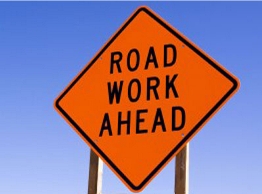 Street Sign USA Road Work Ahead Construction Sign