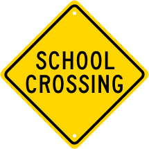 School Crossing Sign